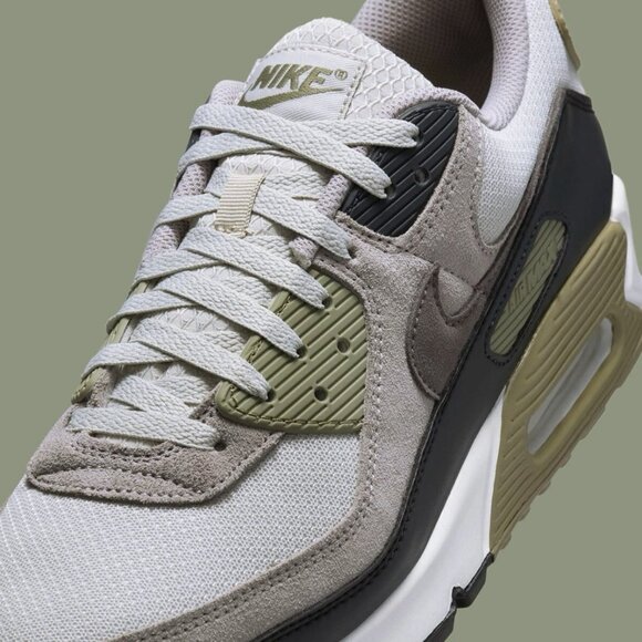 Nike Air Max 90 Light Bone Neutral Olive Mens Sizes DM0029-011 NBY - Picture 2 of 6
